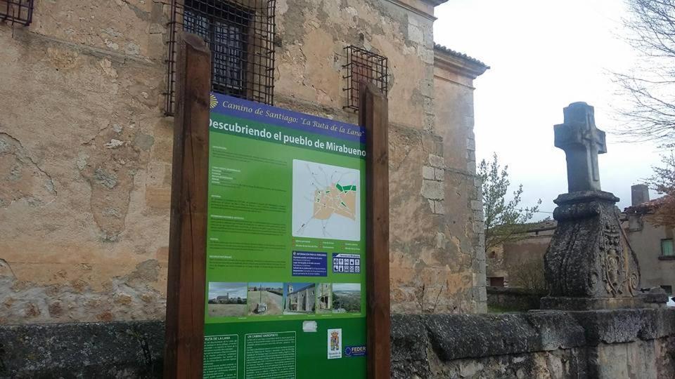 Casa Rural Las Abubillas Mirabueno ภายนอก รูปภาพ
